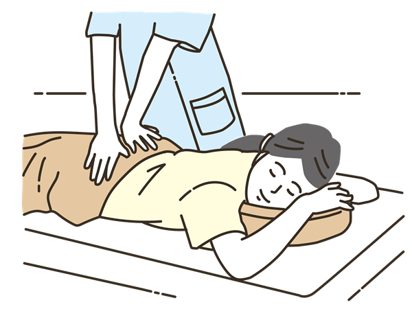優しい施術